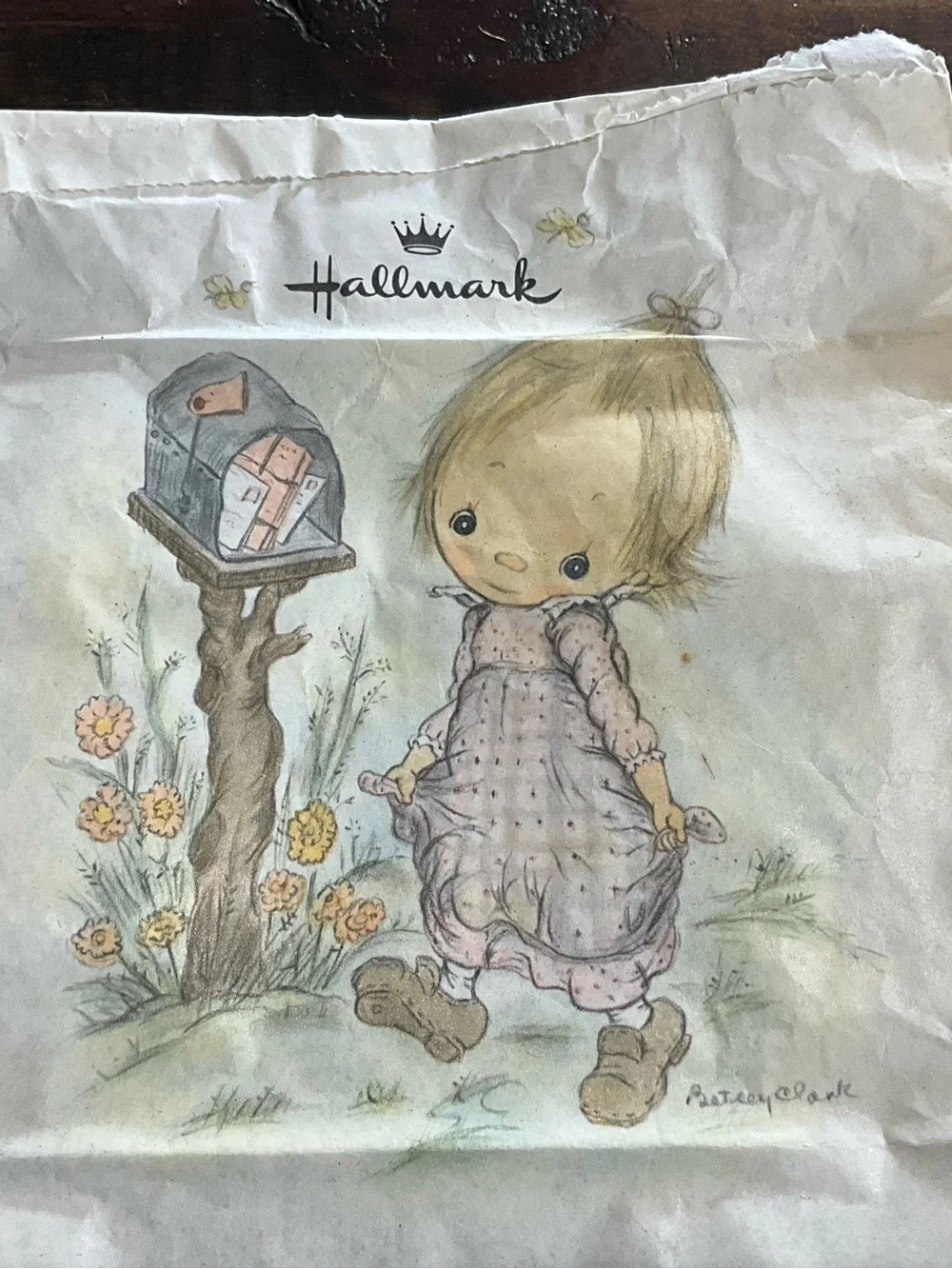 Vintage Lot of 2 1970s Ambassador Hallmark Gift Bags Collectible Decor